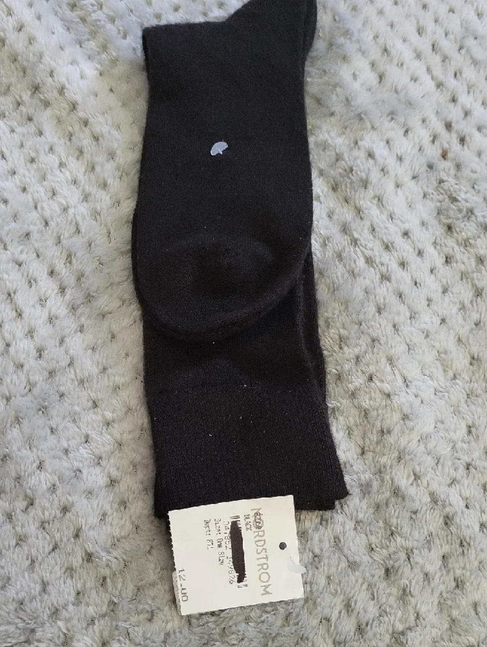 Nwt Polo by Ralph Lauren‎ Black Dress Socks with Embroidery